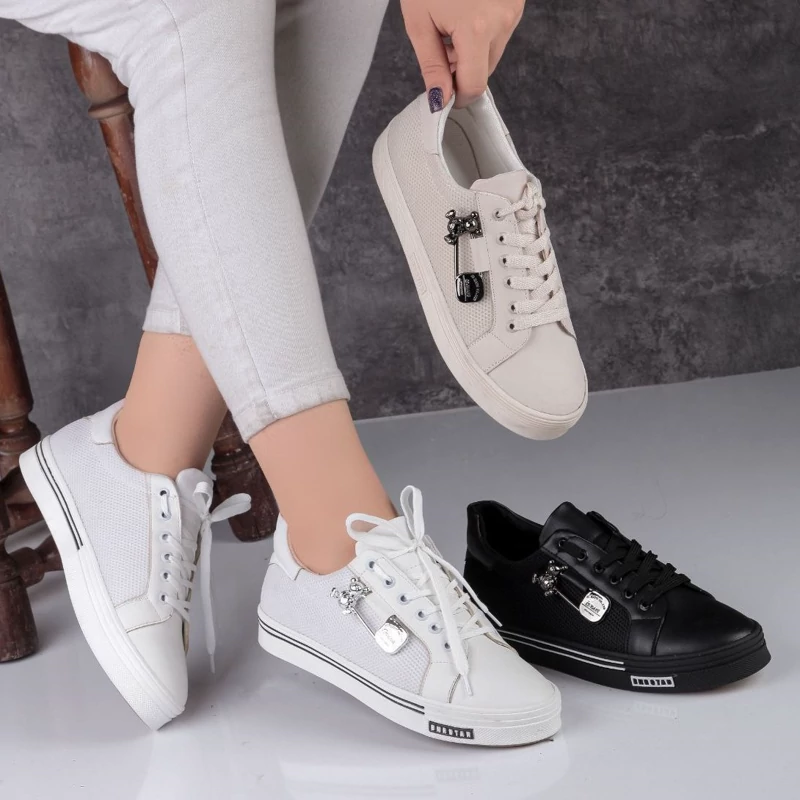 کفش ونس استارونس استار زیره پیو روی بیاله شیک و خوشپا سبک و راحت سایزبندی:37.38.39.40