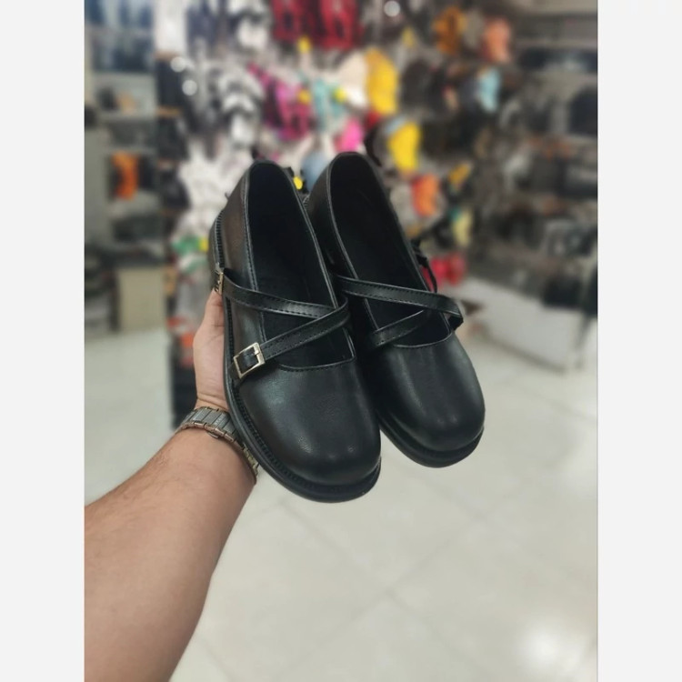 کفش جدید کد18 دوسگک جنس ورنی وچرم زیره پیو سبک وراحت سایز 37ta40