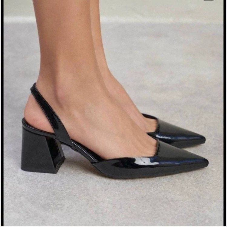 کفش مدل سه بعدی 3D پاشنه 5سانت تاسایز41 رویه کار ورنی ترک