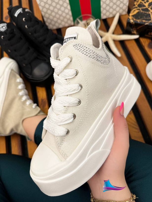 #کتونی کد 818 😍😍 سبک قالب استاندارد شیک ترین پاخور کیفیت بافت عالی 🌹🌹❤️ الستار نگینی 🌹 ❤️❤️ Size 37ta40