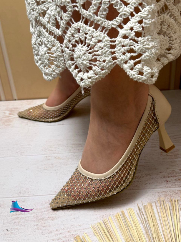 کفش مجلسی زنانه ارسال رایگان کد 833 قالب استاندارد پاشنه 7cm کیفیت عالی مجلسی توری مدل پرفروش Size 37 ta 40 لطفا موجودی بگیرید