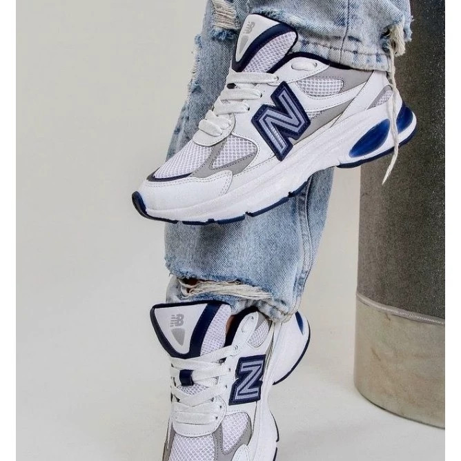کتونی New Balance لژ 4سانت استپ دار ارسال رایگان کف بندی طبی متریال ترک شیک و راحت
