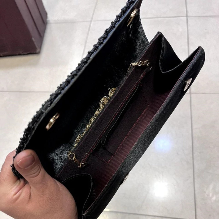 صندل توری به همراه کیف ست